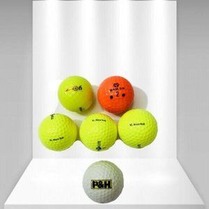 Golf Balls Top Flite, Titanium,Bridgestone, Ram 3D Assorted Colors